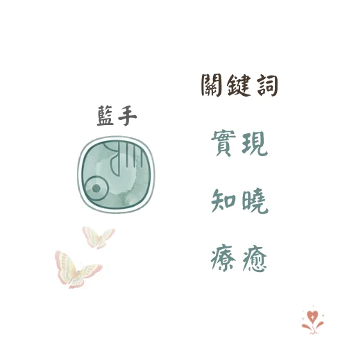 藍手